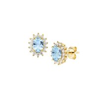 Boucles d'oreilles Amen Femme Lady in Argent Zircone ORLDPGBAC